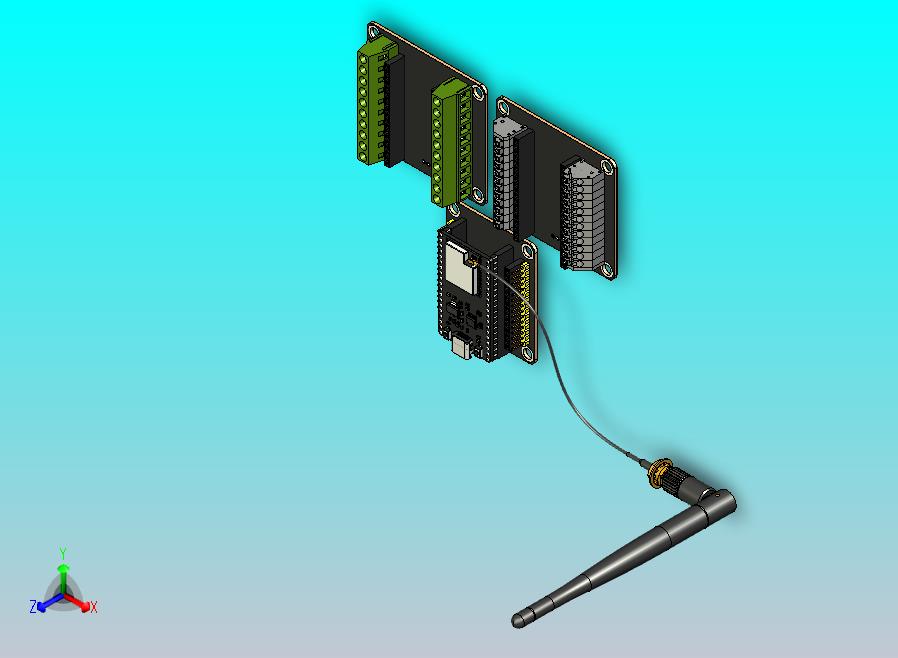 ESP32 DevKit 32U，带外部接口。。