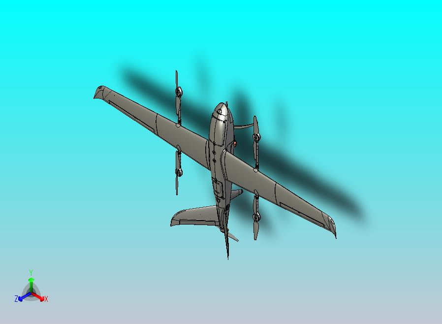 凯米特猎鹰P25e垂直起降飞行器