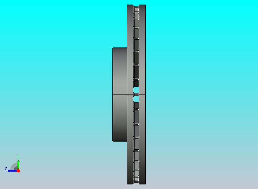 制动盘 Nissan Skyline R34