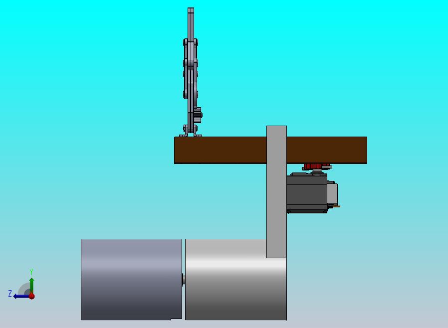 带夹具的 2DOF 机械臂