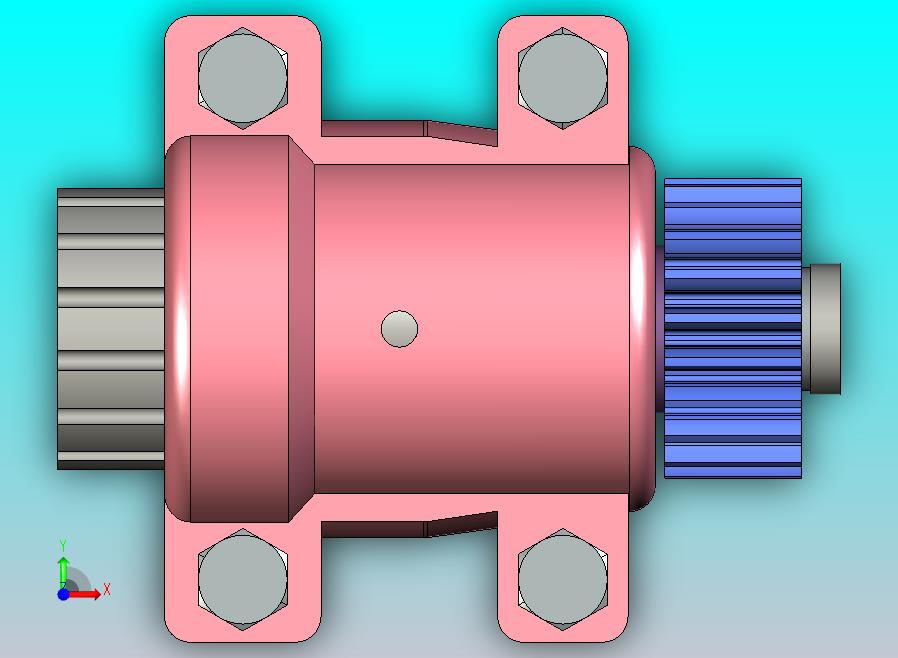 齿轮箱 120x150x110mm