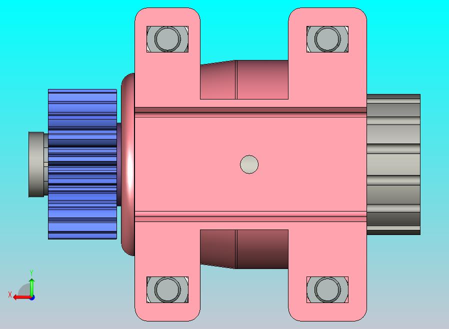 齿轮箱 120x150x110mm