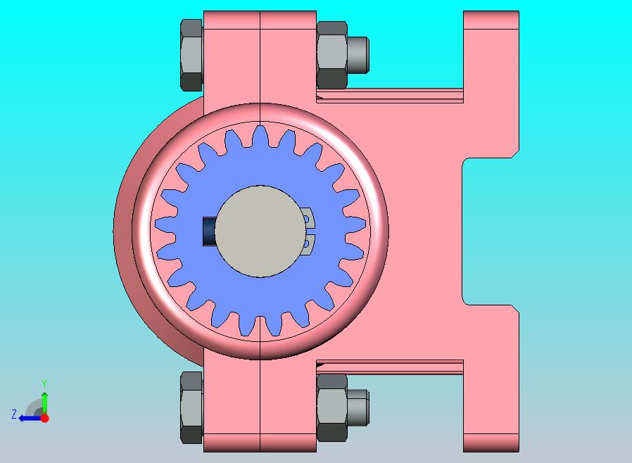 齿轮箱 120x150x110mm