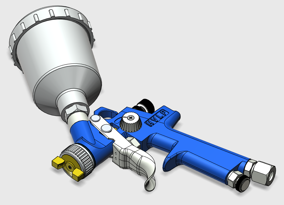 喷漆用小型压缩机喷雾