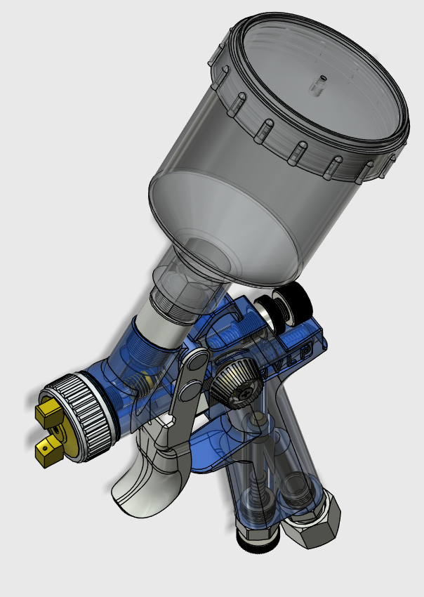 喷漆用小型压缩机喷雾