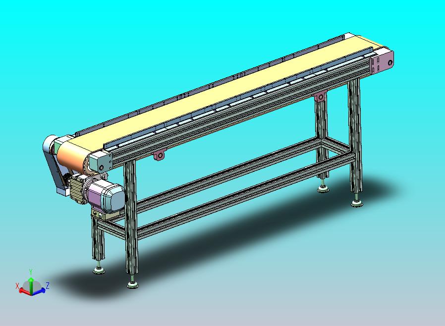 带档边2米皮带线