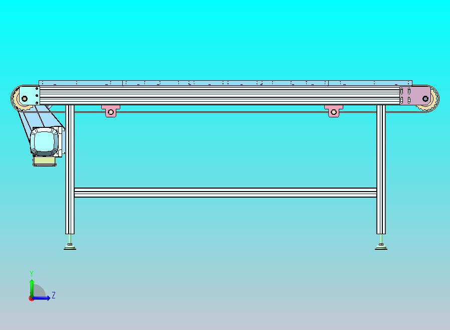 带档边2米皮带线