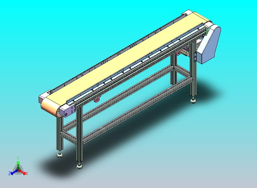 带档边2米皮带线