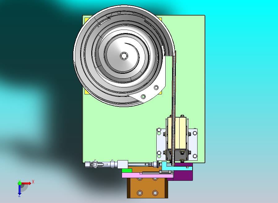 电路板插件自动上料振动盘