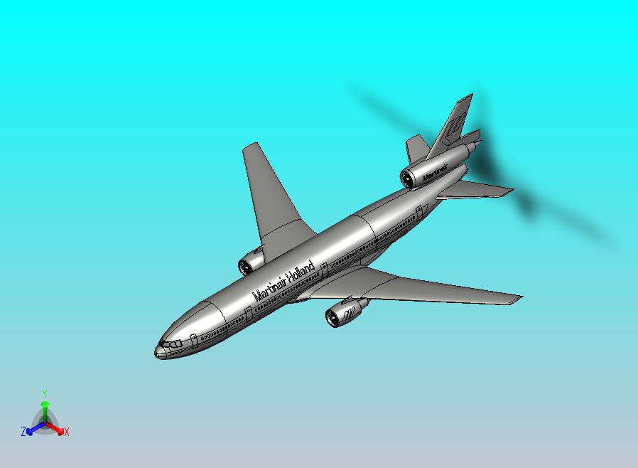 DC10马丁奈尔飞机