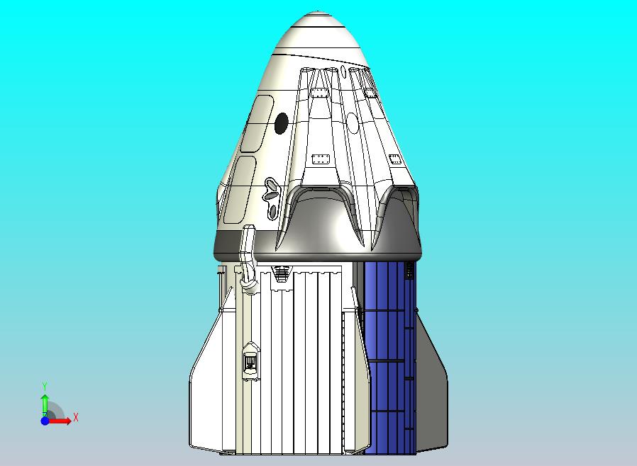SpaceX 船员胶囊龙航天器