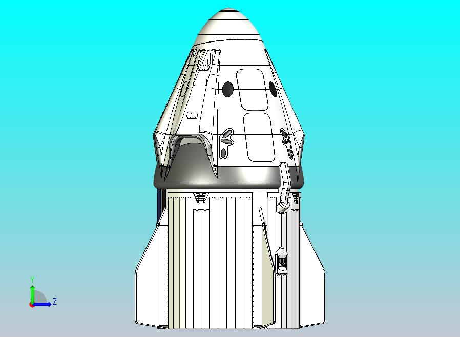 SpaceX 船员胶囊龙航天器