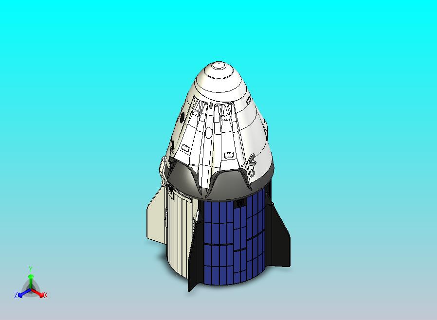SpaceX 船员胶囊龙航天器