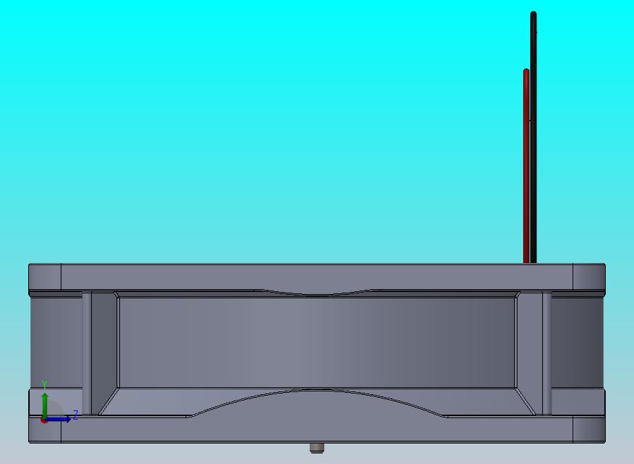 带流量分析的 75 mm PC 风扇