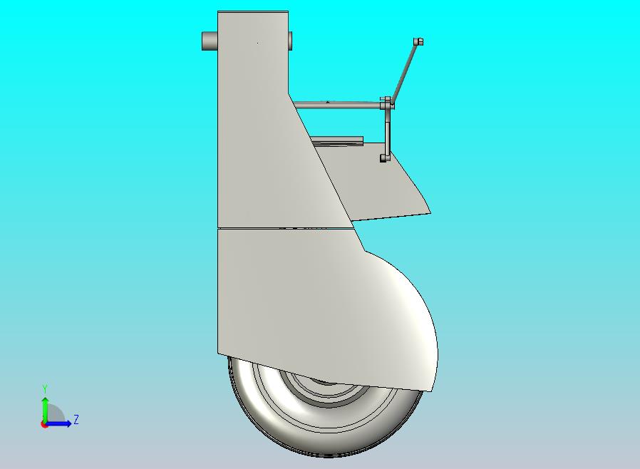 飞机起落架 Yak 3