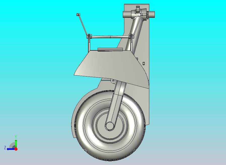 飞机起落架 Yak 3