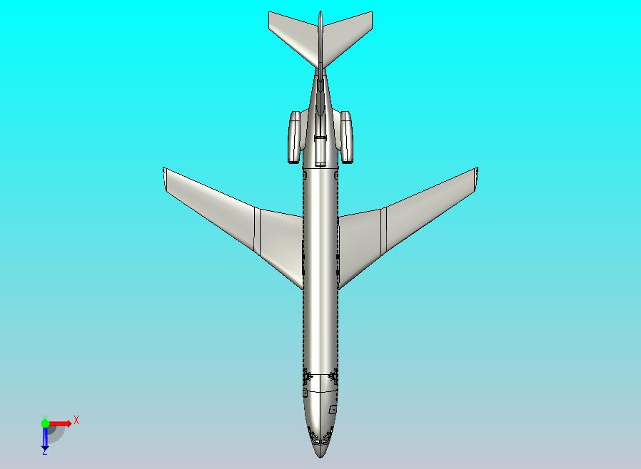 波音727荷航客机