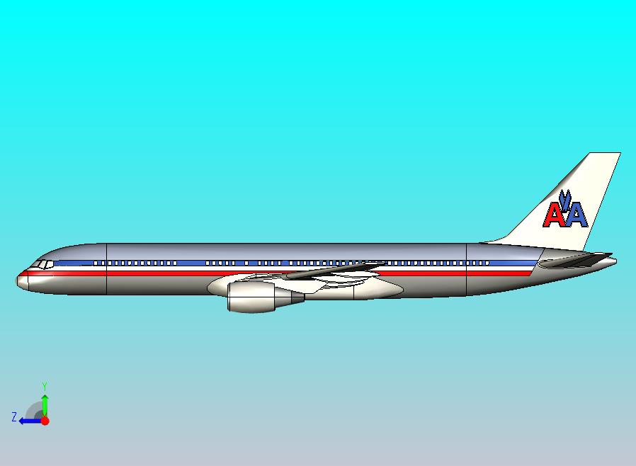 波音757中程航线客机