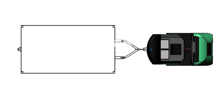 工件物料小拖车