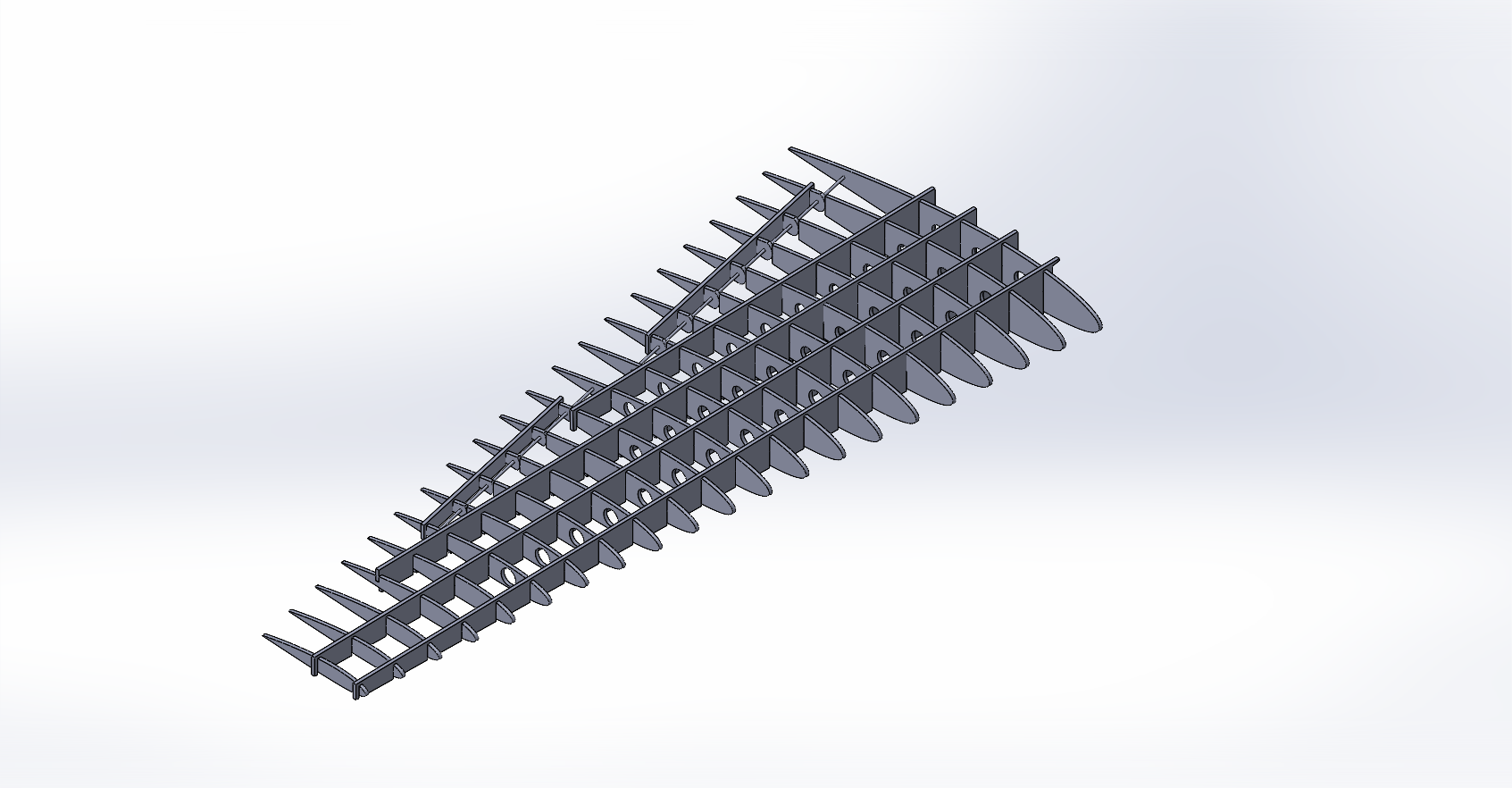 固定翼无人机结构机身