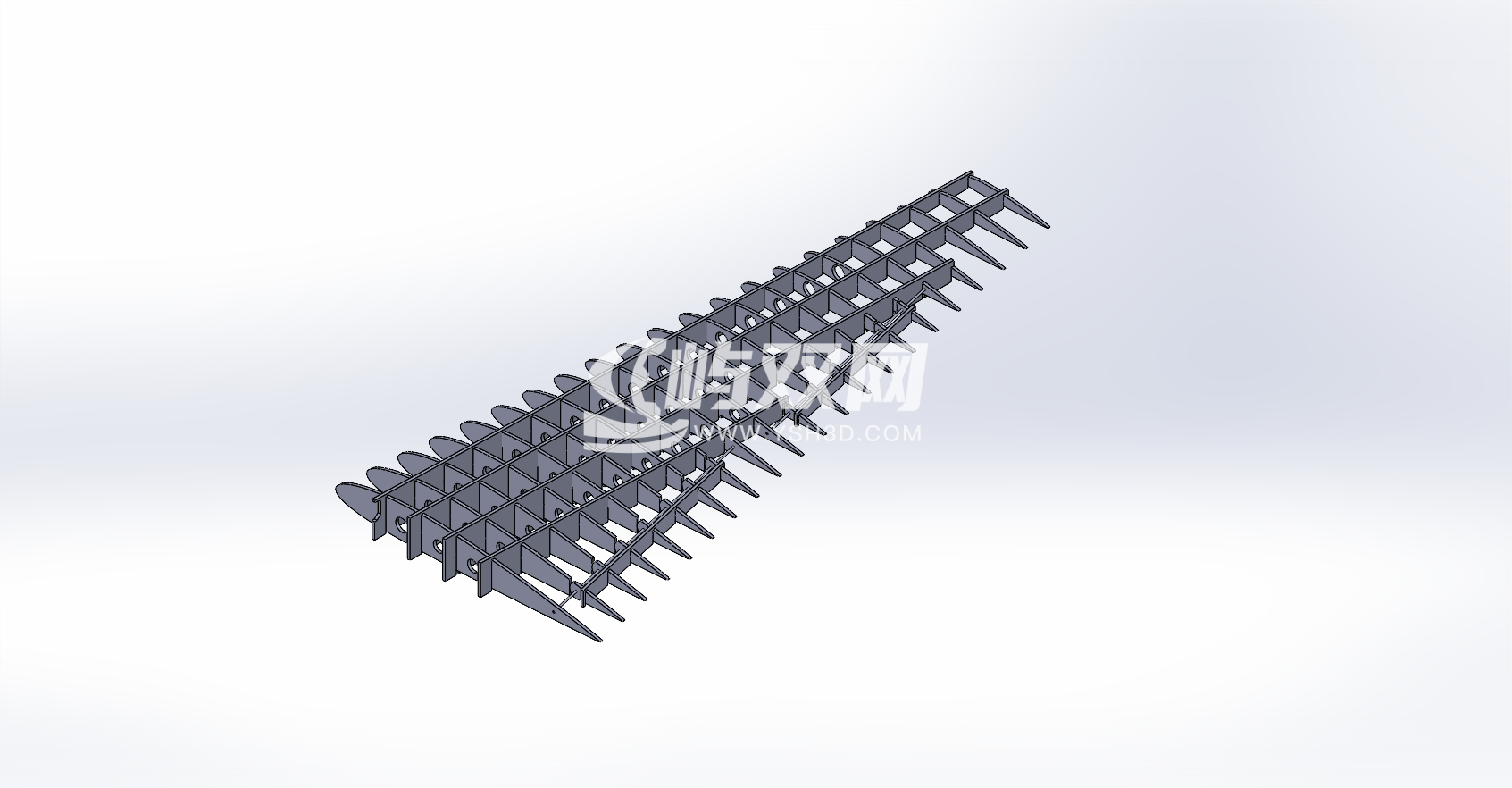 固定翼无人机结构机身
