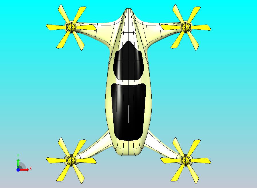 无人机出租车概念设计