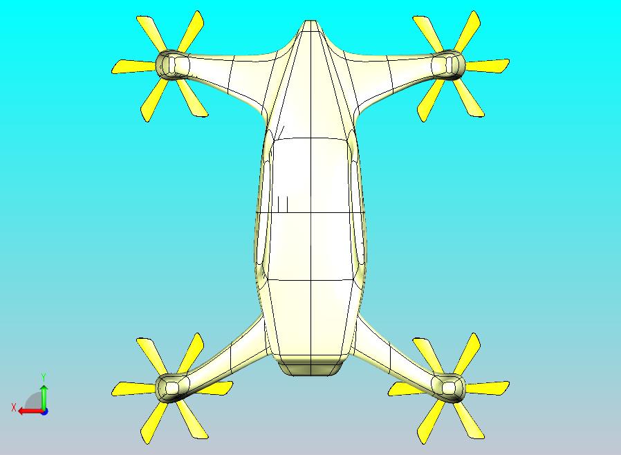 无人机出租车概念设计