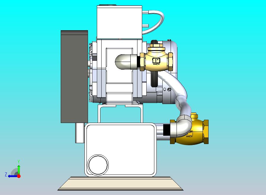 自动启动离心泵的真空罐