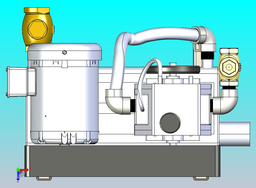 自动启动离心泵的真空罐