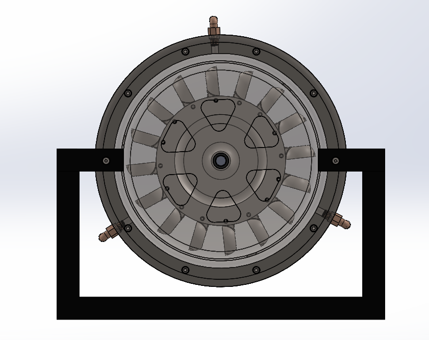 涡轮佩尔顿水轮机