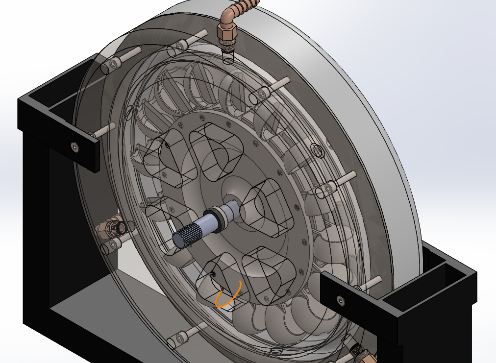 涡轮佩尔顿水轮机