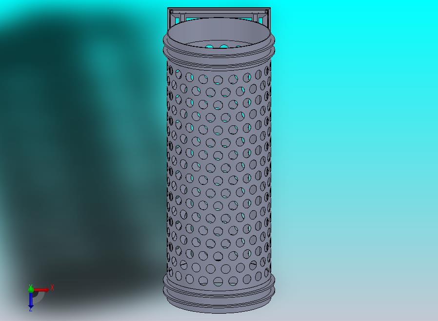 旋转土壤筛选滚筒