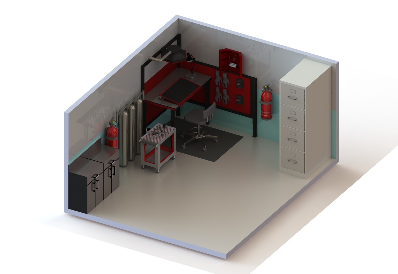 人体工程学焊接站