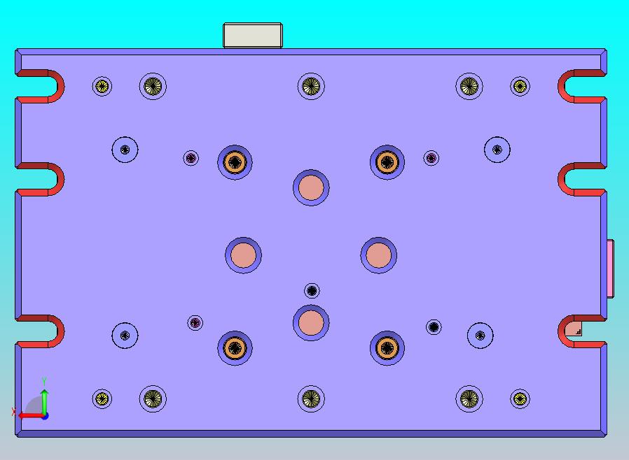 电器结构件压铸模具采用精密型腔设计