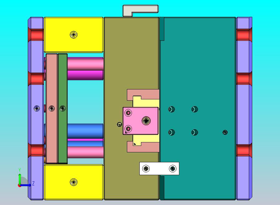 电器结构件压铸模具采用精密型腔设计