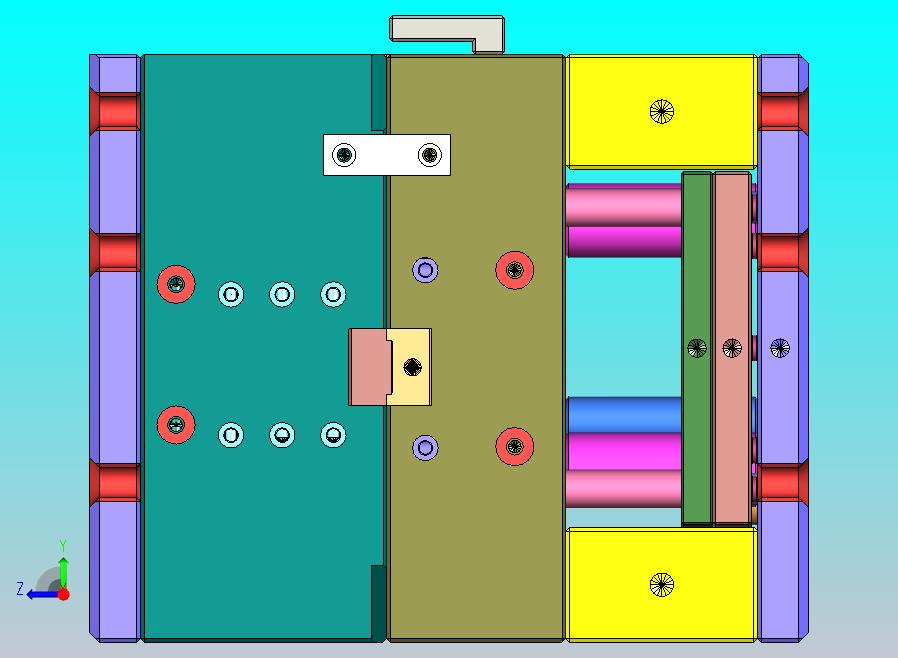 电器结构件压铸模具采用精密型腔设计