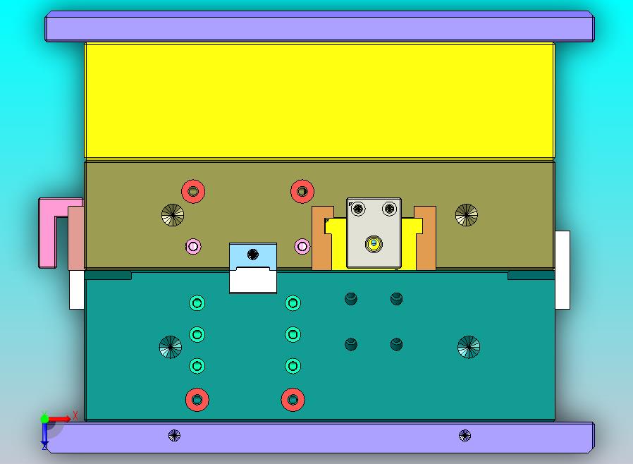 电器结构件压铸模具采用精密型腔设计