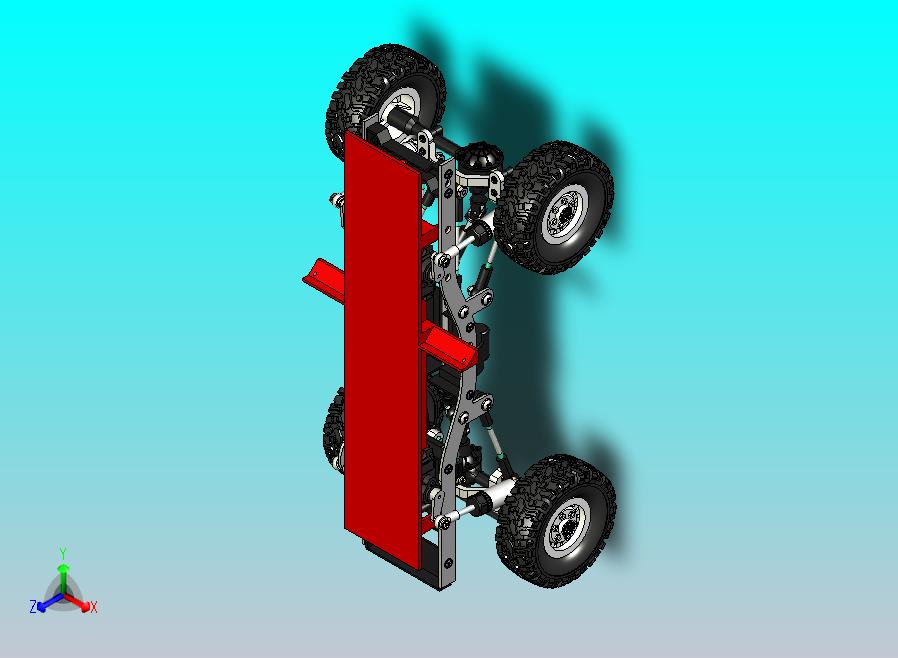 1比16自动调平悬架越野遥控车