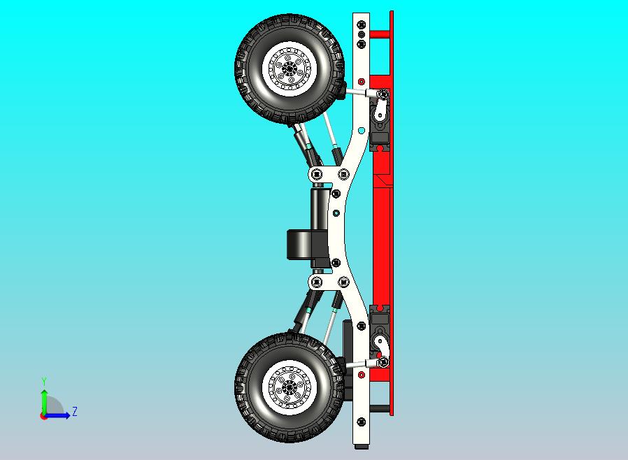 1比16自动调平悬架越野遥控车