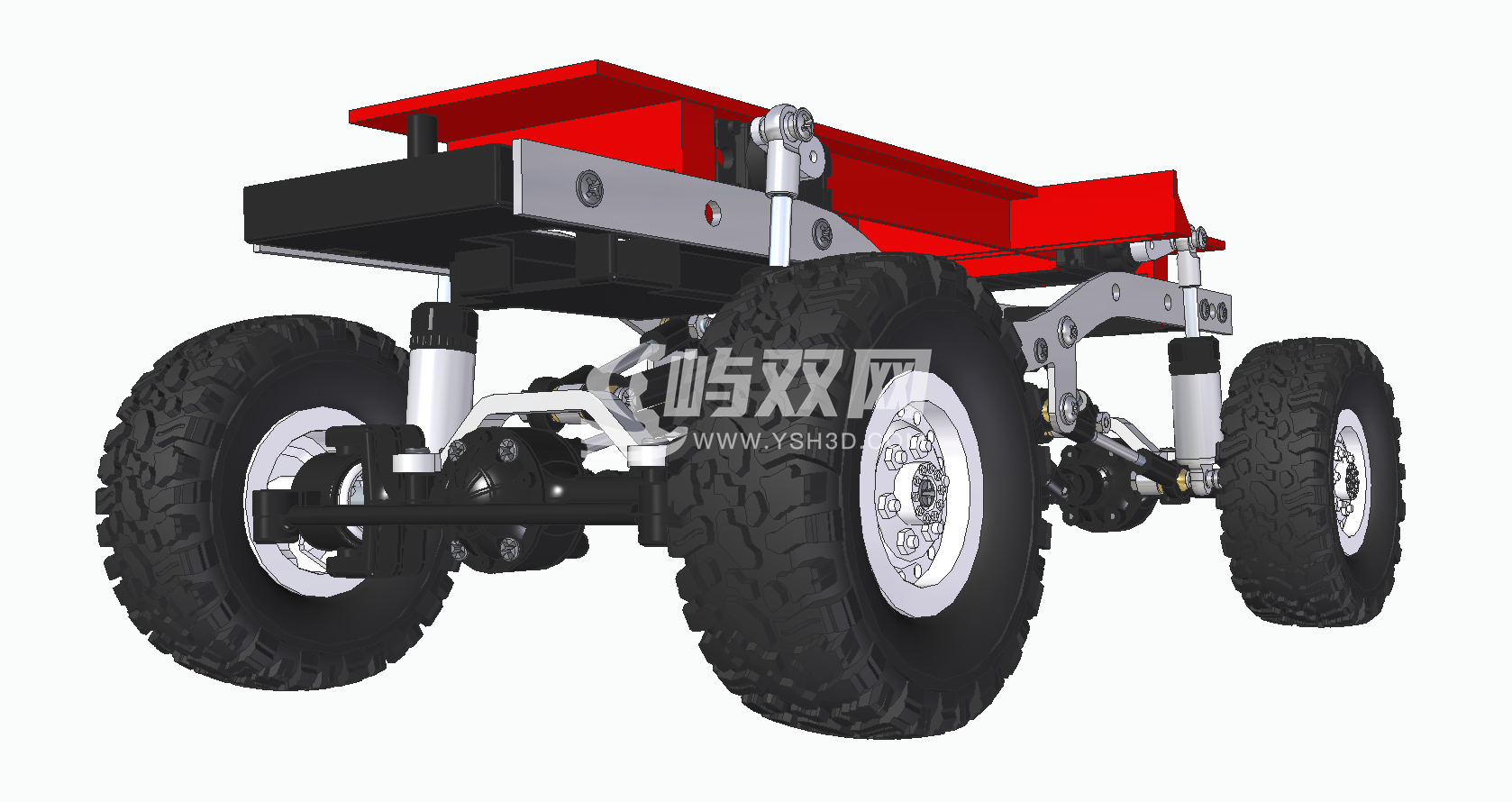 1比16自动调平悬架越野遥控车