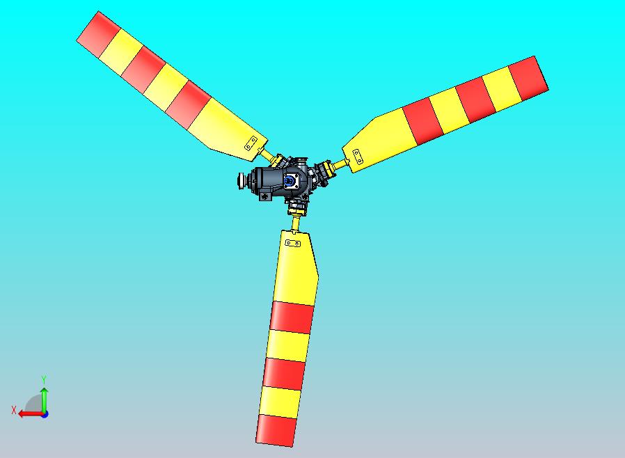 救援轻型直升机SA 315 B螺旋桨