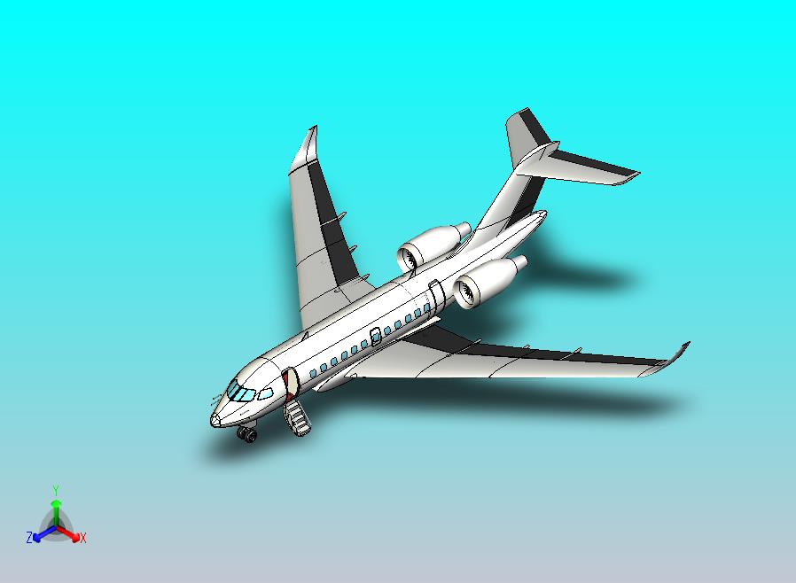 庞巴迪全球 5000 飞机