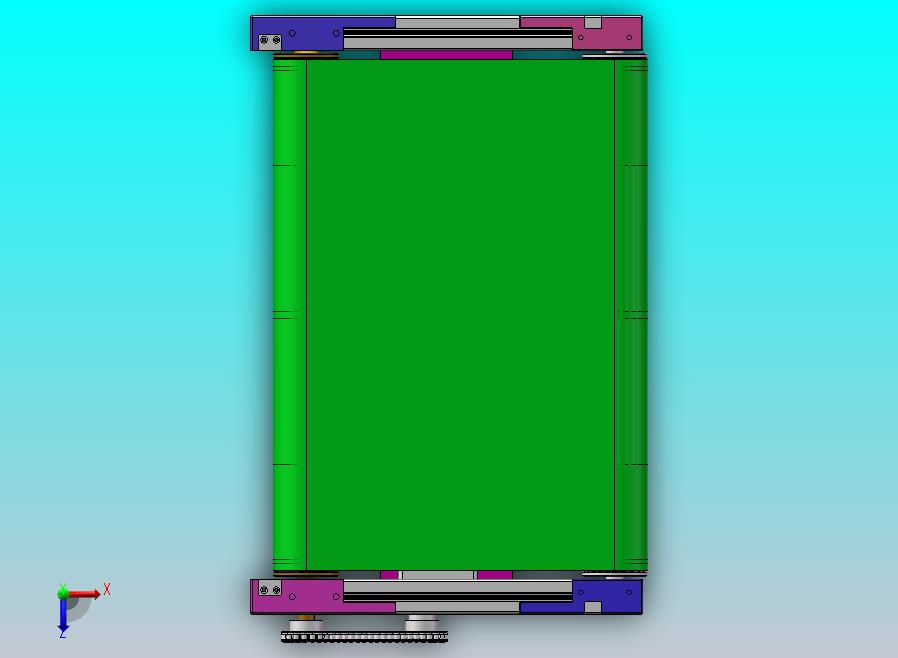 皮带输送机采用链轮驱动滚筒