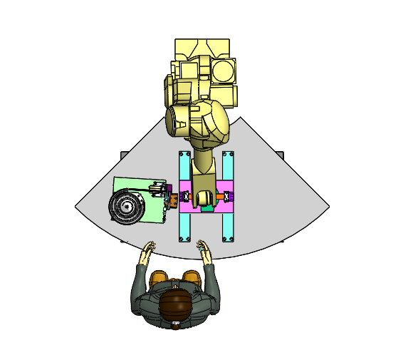 六轴机器人PCB自动插件机