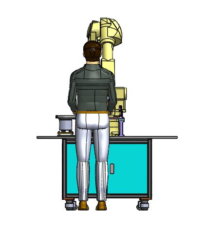 六轴机器人PCB自动插件机