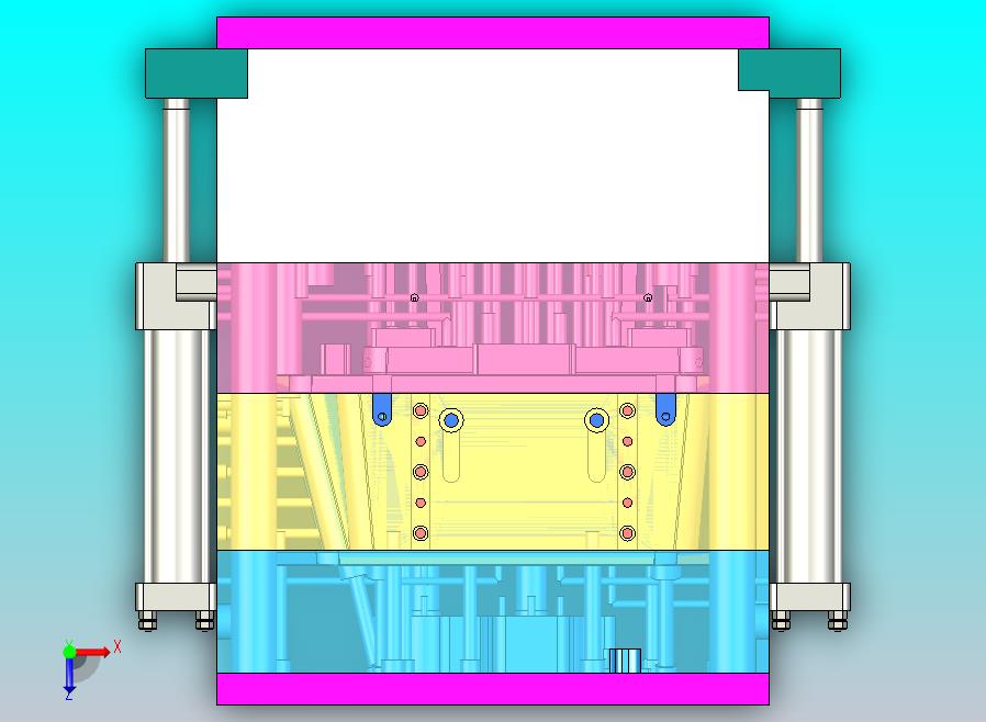 柜子主体模具设计