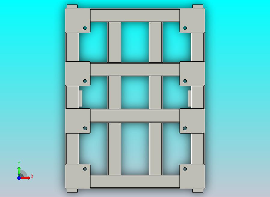底部焊接框架结构