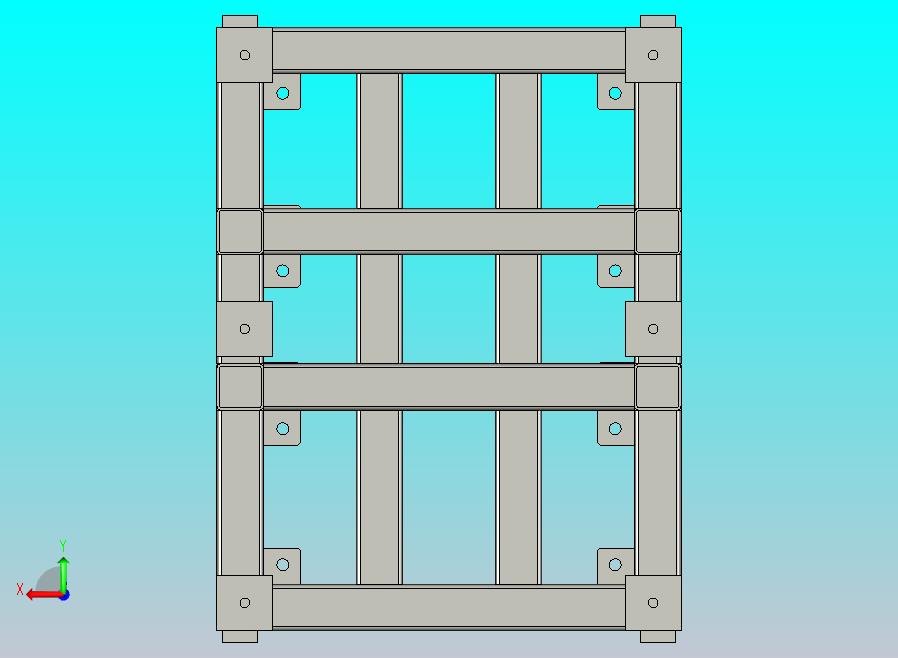 底部焊接框架结构