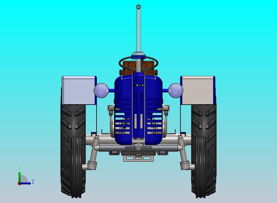 拖拉机tractor-assembly-2 SW STP STL