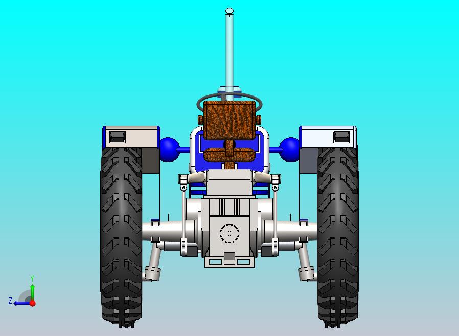 拖拉机tractor-assembly-2 SW STP STL